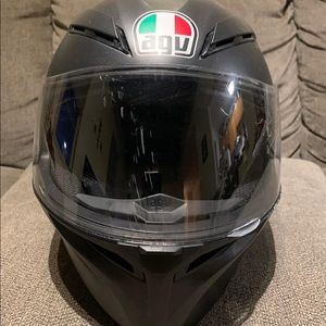 AGV K3 Matte Black Motorcycle Helmet